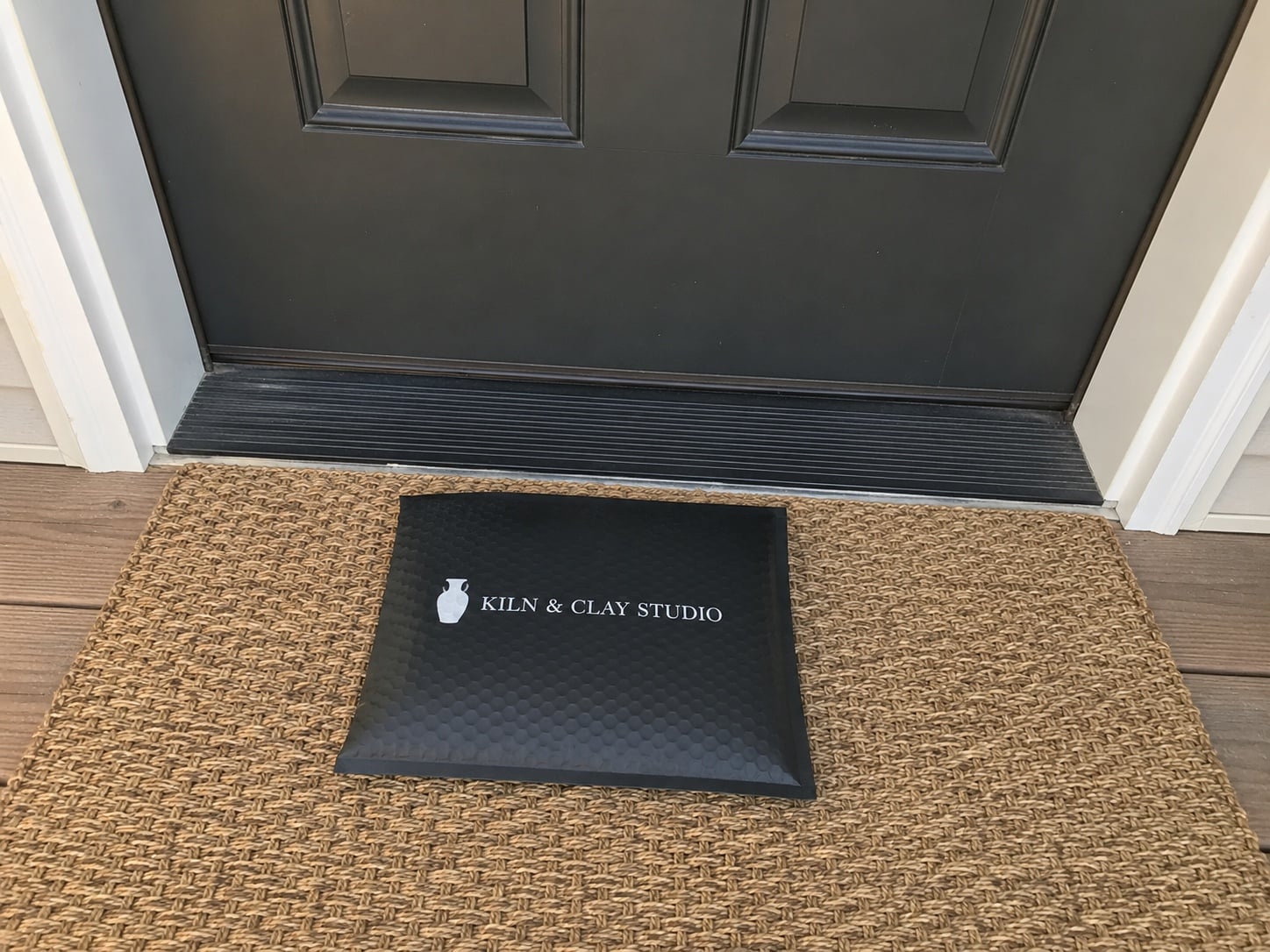 Personalized bubble mailers — customer photo