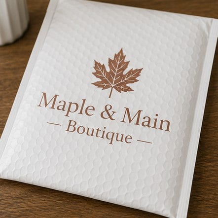Customized bubble mailers for e-commerce and DTC brands